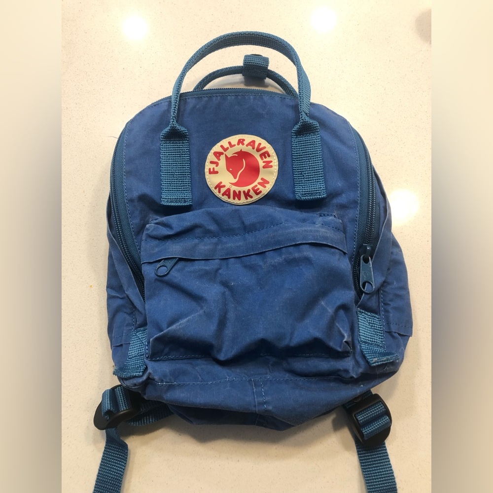 Fjallraven Kanken Mini Ocean Green Backpack